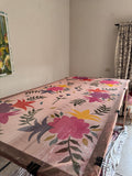 Pink Affair - Hand Painted Dupatta