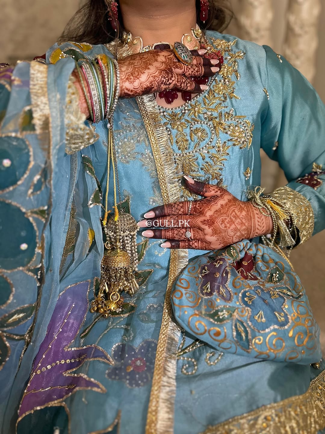 feroza فیروزہ - Gharara set