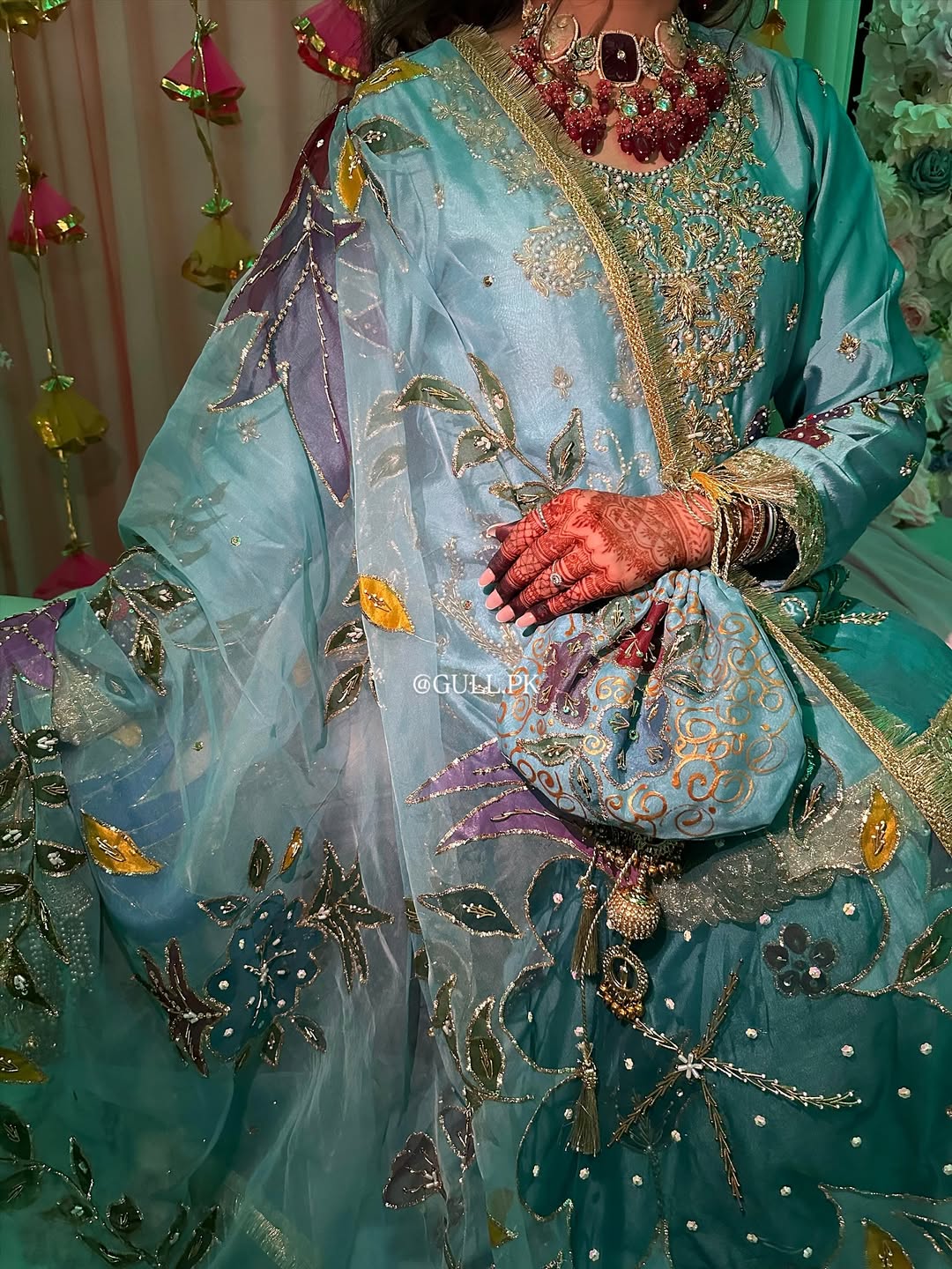 feroza فیروزہ - Gharara set