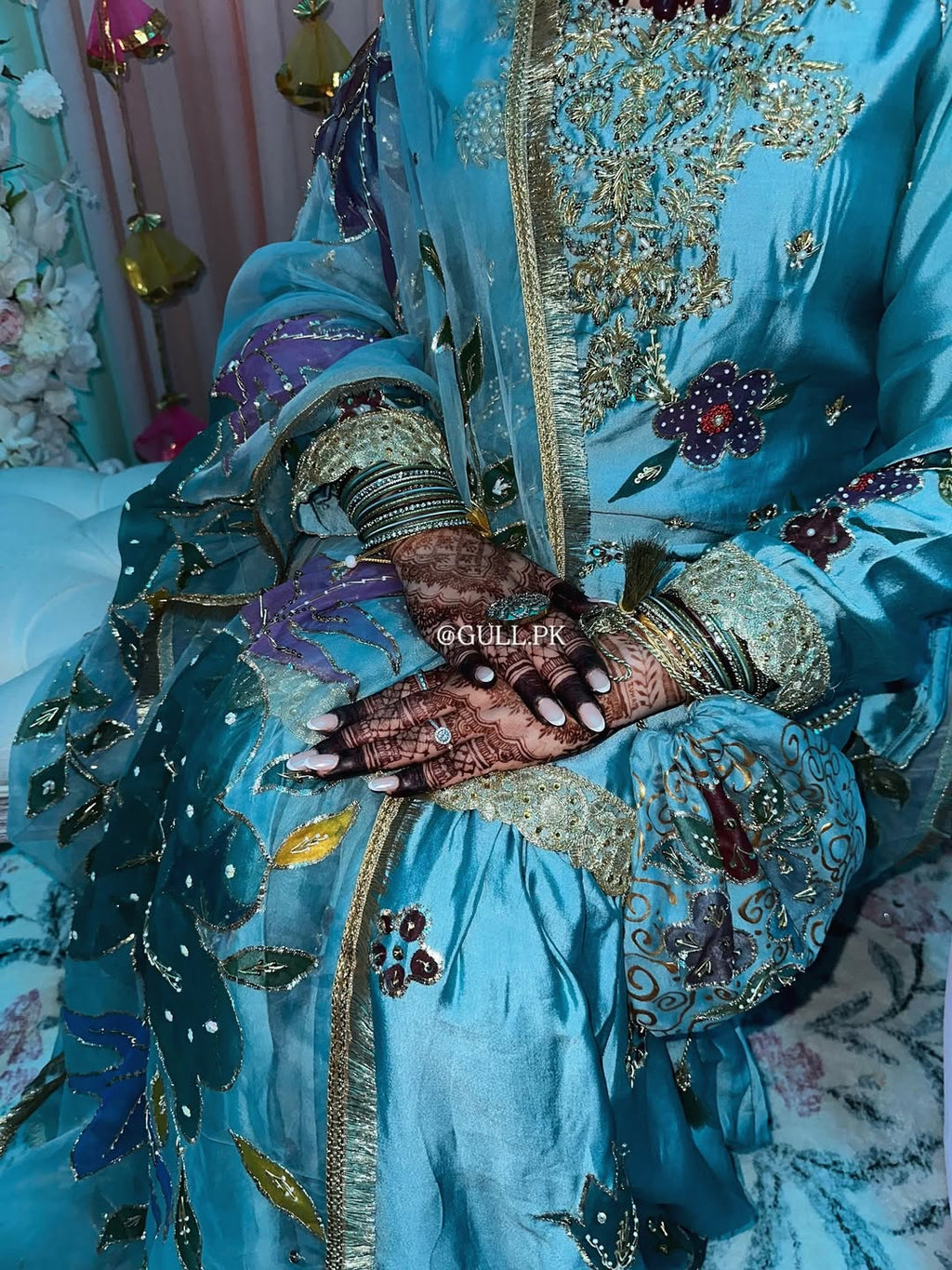 feroza فیروزہ - Gharara set