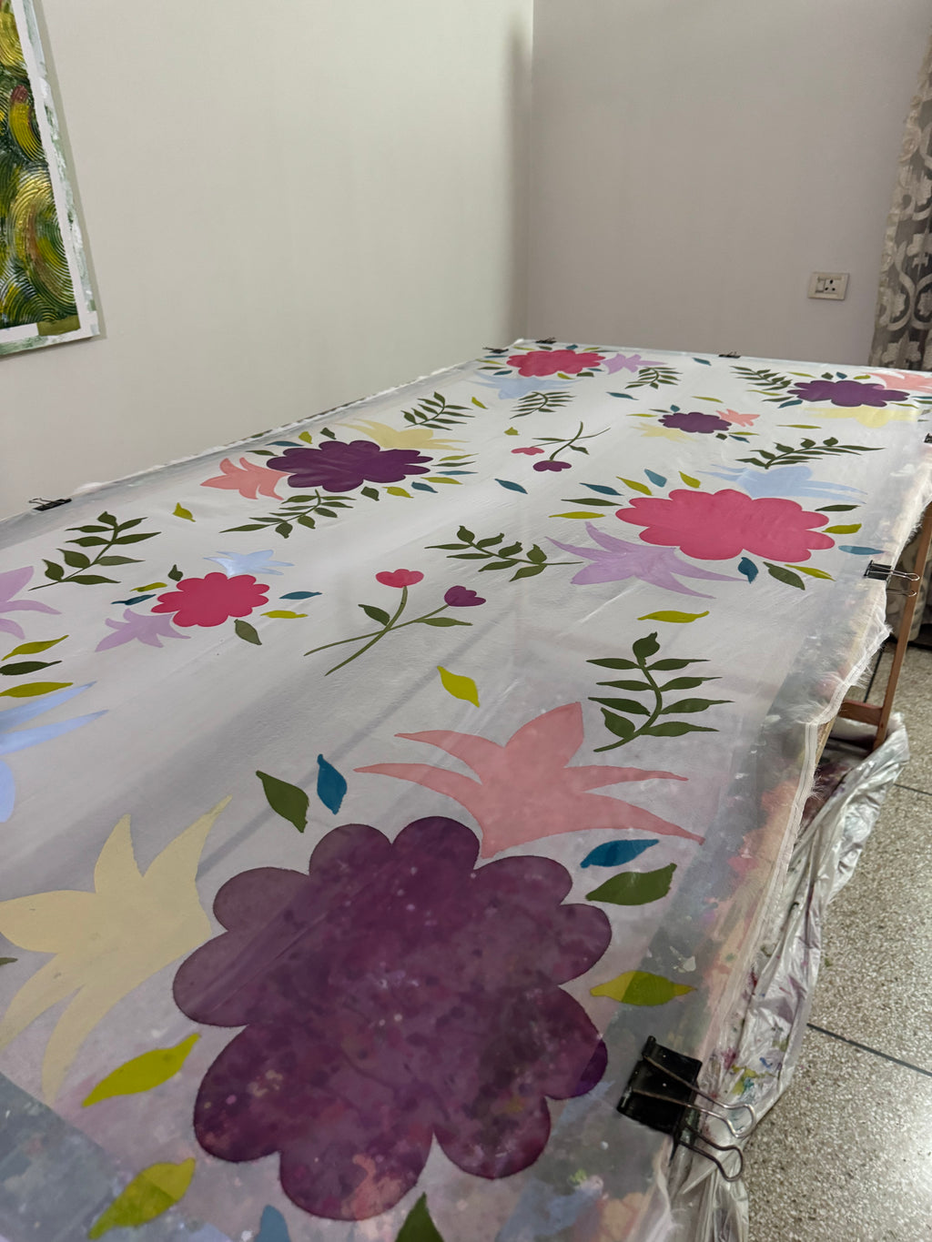 Hand Painted Dupattas