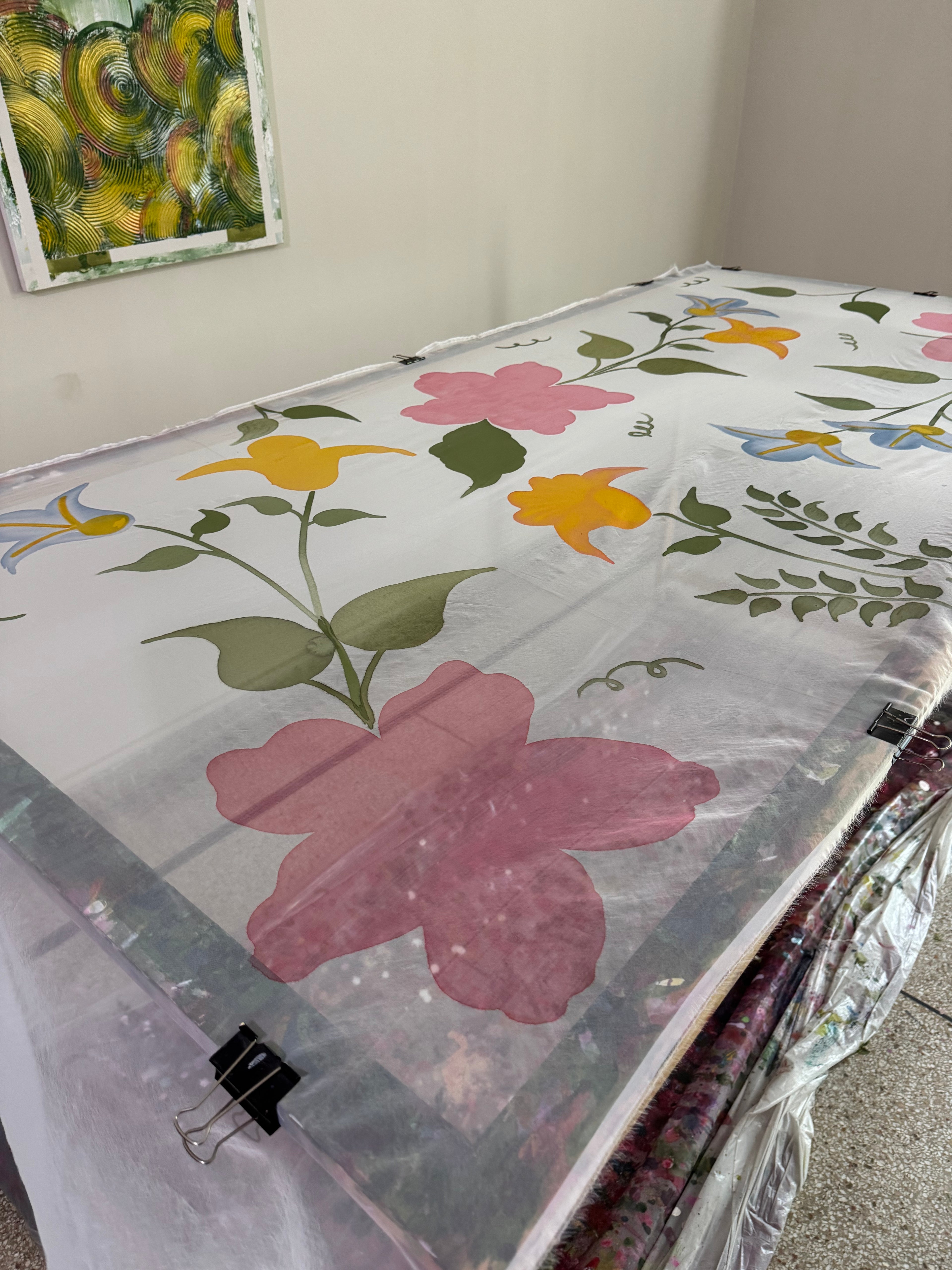 Pearl - Hand Painted Dupatta