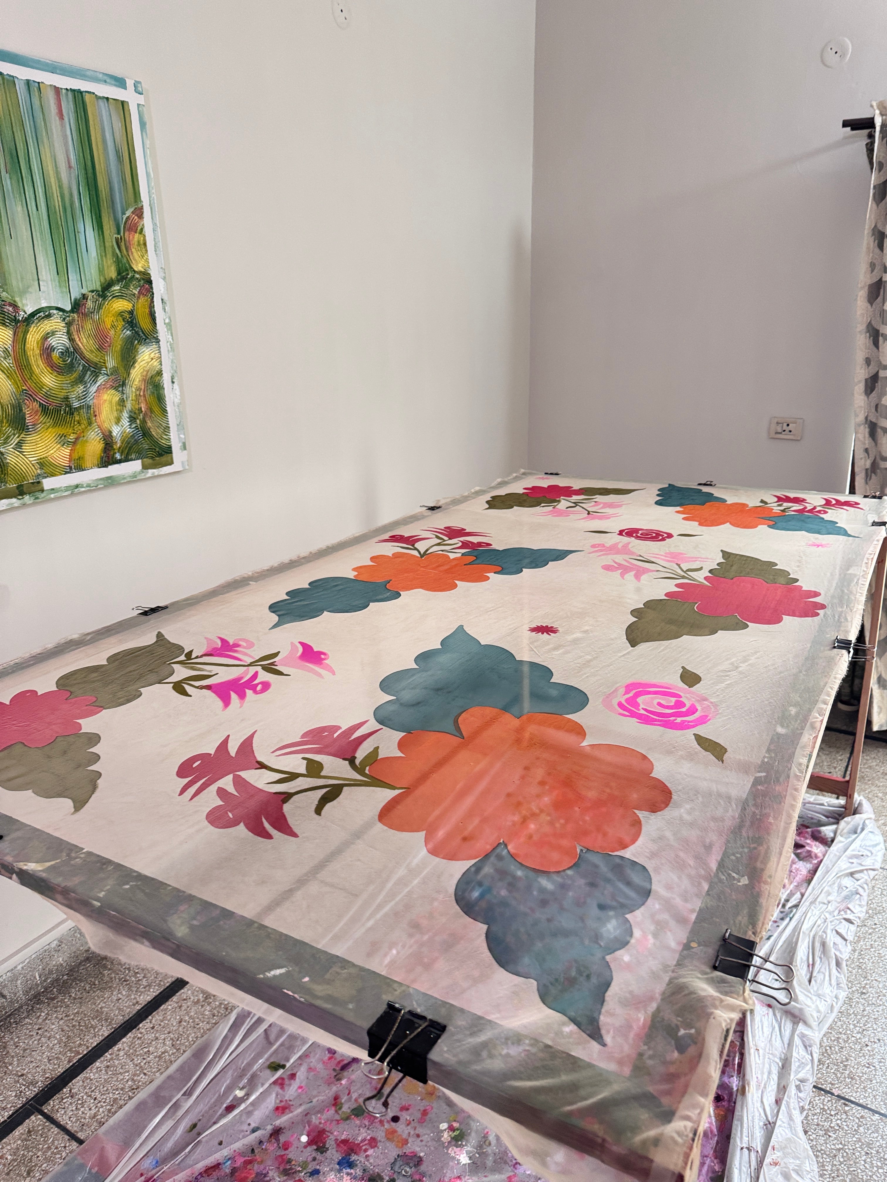 Hand Painted Dupattas